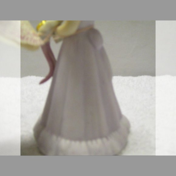 1982 Enesco GROWING UP GIRLS 8th Birthday Brunette Porcelain Figurine With Tag - Picture 4 of 12